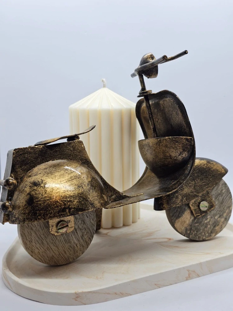 Dekorácia Motorka Moped