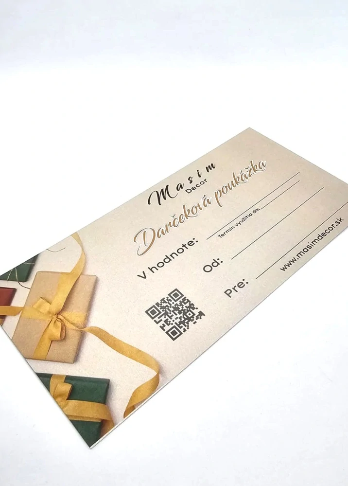 Darčeková poukážky 100€